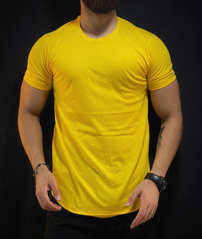 Round Neck Plain Tees
