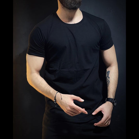 Round Neck Plain Tees